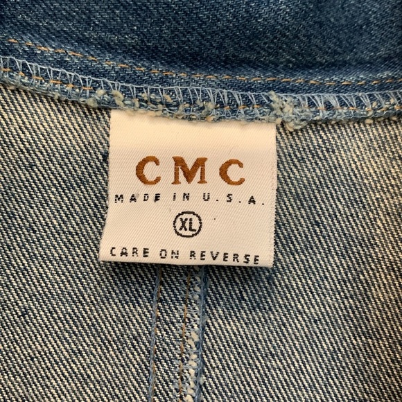 Vintage CMC RARE Sundance Tribal Denim Long Coat - Picture 3 of 14